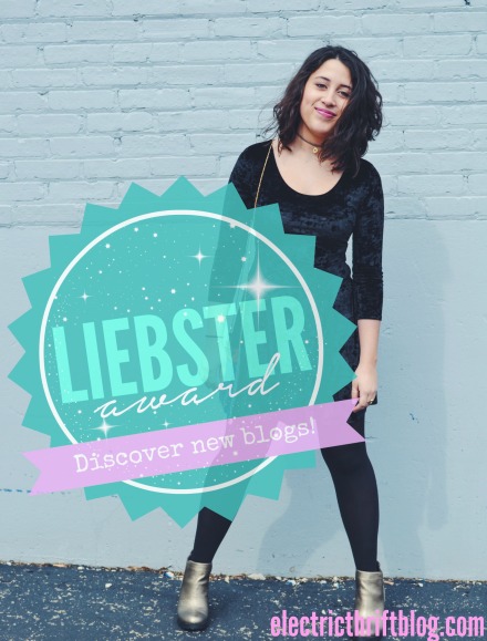 fashion blogger liebster award